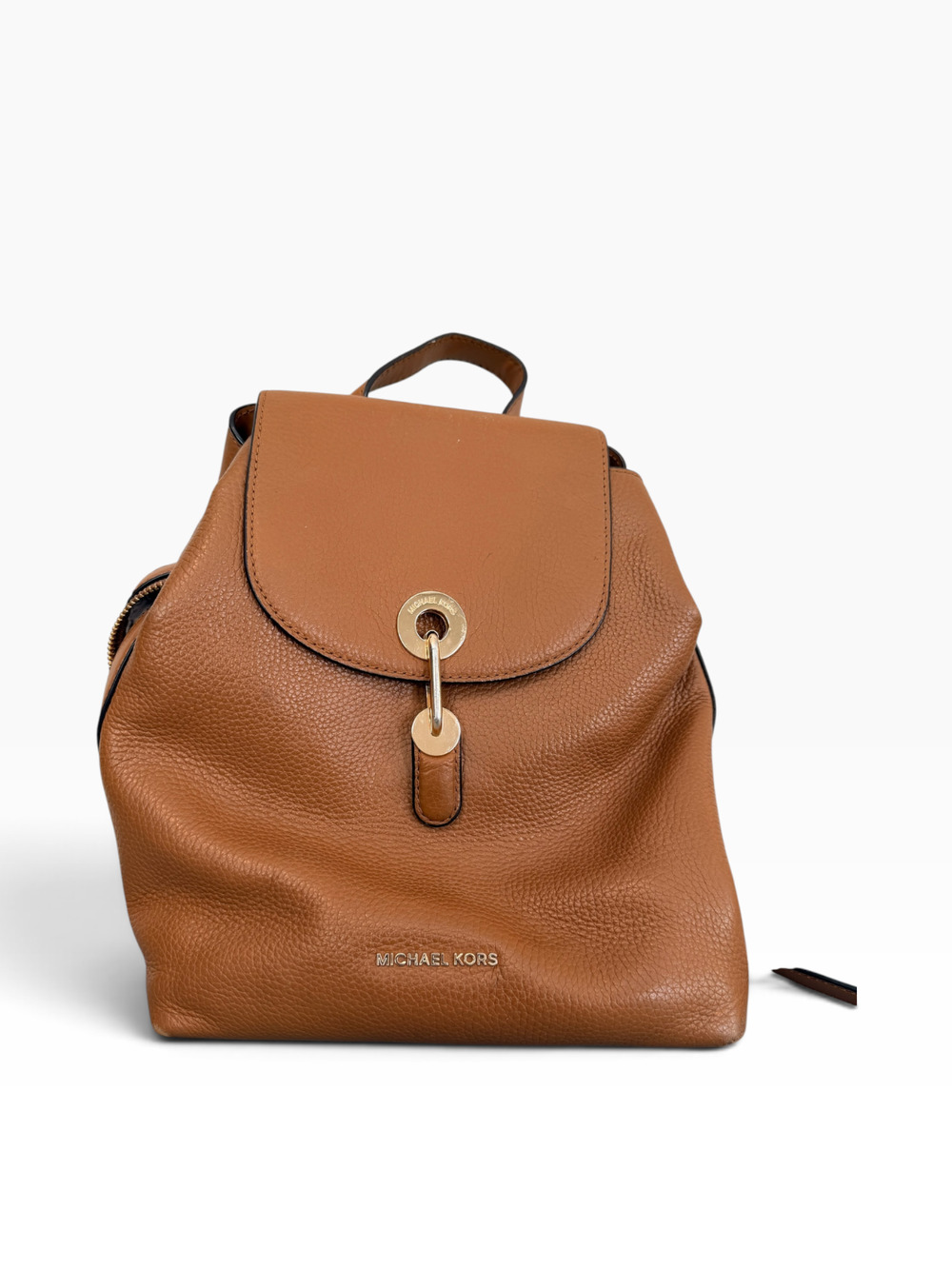 Michael Kors Raven Medium Pebbled Leather Backpack